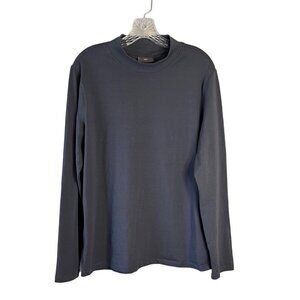 H&M Navy Blue Long Sleeve Top